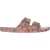 Biba Biba-slippers met dubbele bandjes voor dames (Roze/Groen)