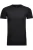 RAGMAN T-Shirt ronde hals Dubbel pak zwart, Effen