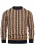 INDICODE JEANS Trui ‘Scott’  beige / navy / bruin