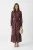 Trendyol Modest Dames Paars Paisley Maxi Lang A-lijn Modest Jurken