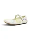 CAMPER Ballerina’s ‘Right’  pastelblauw / lichtgroen / lavendel / offwhite