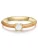 Glanzstücke München Ring  goudgeel / wit