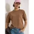 Shirt met afhangende schouders en knopen