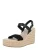 Calvin Klein Sandalen met riem ‘Elisabeth’  zwart