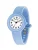 Hip Hop Analoog horloge ‘HERO.DOT’  lichtblauw / wit