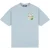Malelions Men Roman T-Shirt | Ice Blue