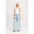 Karl Lagerfeld Wide Leg Blue Denim Pants Light Blue Denim