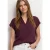 Blouseshirt met overhemdkraag en elastische zoom