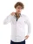 7Camicie Zakelijk overhemd ‘Vesuvio Iconic Satin Man Shirt Light Blue’  wit