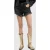 AllSaints Astrid Fray Short Washed Black