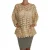 Dolce & Gabbana Dames Trui in Beige Vest, Gebreid in Gehaakt Raffia