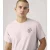Levi’s regular T-shirt met backprint lichtroze
