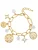 Lulu & Jane Armband  goud / transparant