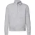 Fruit of the Loom Heren Premium Sweatshirt met Ritssluiting (Heide Grijs)