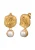 Haze&Glory Oorbellen ‘Perle’  goud