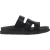 Miso Leren slippers voor dames (Zwart)