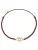 Glanzstücke München Armband  bruin / goudgeel / transparant