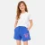 Cars regular waist sweatshort blauw