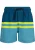 ZigZag Zwemshorts ‘Bossa’  navy / petrol / lichtgroen