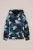WE Fashion – Jongens hoodie met print – Relaxed Fit – Donkerblauw – Katoen –