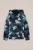 WE Fashion – Jongens hoodie met print – Relaxed Fit – Donkerblauw – Katoen –