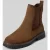 tamaris chelsea boots van runder nappa met ritssluiting