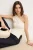 TRENDYOLMİLLA Dames Ecru Effen Mouwloos Getailleerd Blouses