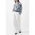French Connection Dia Devore V Button Popover Summer White/blue