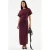 Effen Mouwloze Bodycon Midi Jurk