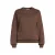 Anytime sweater met naad detail bruin
