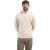 No Excess Pullover stand up collar half zip m desert
