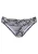 LASCANA Bikinibroek  antraciet / wit