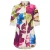 Plus Basics travelstof gestreepte blouse