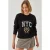Geborduurde Ronde Hals Katoenen Sweatshirt
