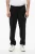 Viscose Blend REM-broek met elastische tailleband in zwart