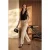 Hoge Taille Wijde Leggins met Riem