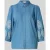 MORE & MORE regular fit blouse in denimlook met stitchings