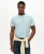 Superdry Mannen Klassiek Essential T-shirt met Borstzak Lichtblauw