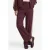 FLURESK wide leg broek – donkerrood