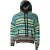 Gestreepte Gebreide Hoodie Pullover