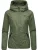 Ragwear Functionele jas ‘Dizzie’  donkergroen
