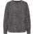 Dreimaster Blouse shirt Dames zwart en wit