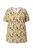 Ulla Popken Shirt  geel / groen / rosa / zwart