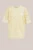 WE Fashion – Dames jersey oversized T-shirt van kant – Oversized – Lichtgeel –