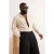 TRENDYOL MAN Heren Beige Effen Lang Regular fit Overhemden