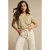 Red Button Colette & Belt Ecru straight leg jeans ecru