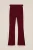WE Fashion – Meisjes flared legging – Regular fit – Bordeauxrood –