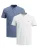 JACK & JONES Shirt ‘Paulos Mao’  blauw gemêleerd