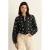Expresso blouse zwart broderie