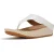 FitFlop Lulu lux graphic-weave leather toe-post sandals